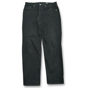 Vintage Levis 550 Men's Denim Jeans Size 34 x  32 USA Made Dark Wash Black